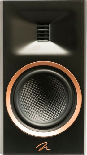 MartinLogan - Motion B10 2-Way Bookshelf Speaker with 5.5” Midbass Driver (Each) - Walnut