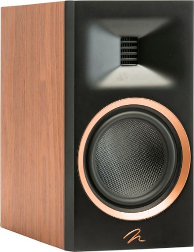 MartinLogan - Motion B10 2-Way Bookshelf Speaker with 5.5” Midbass Driver (Each) - Walnut