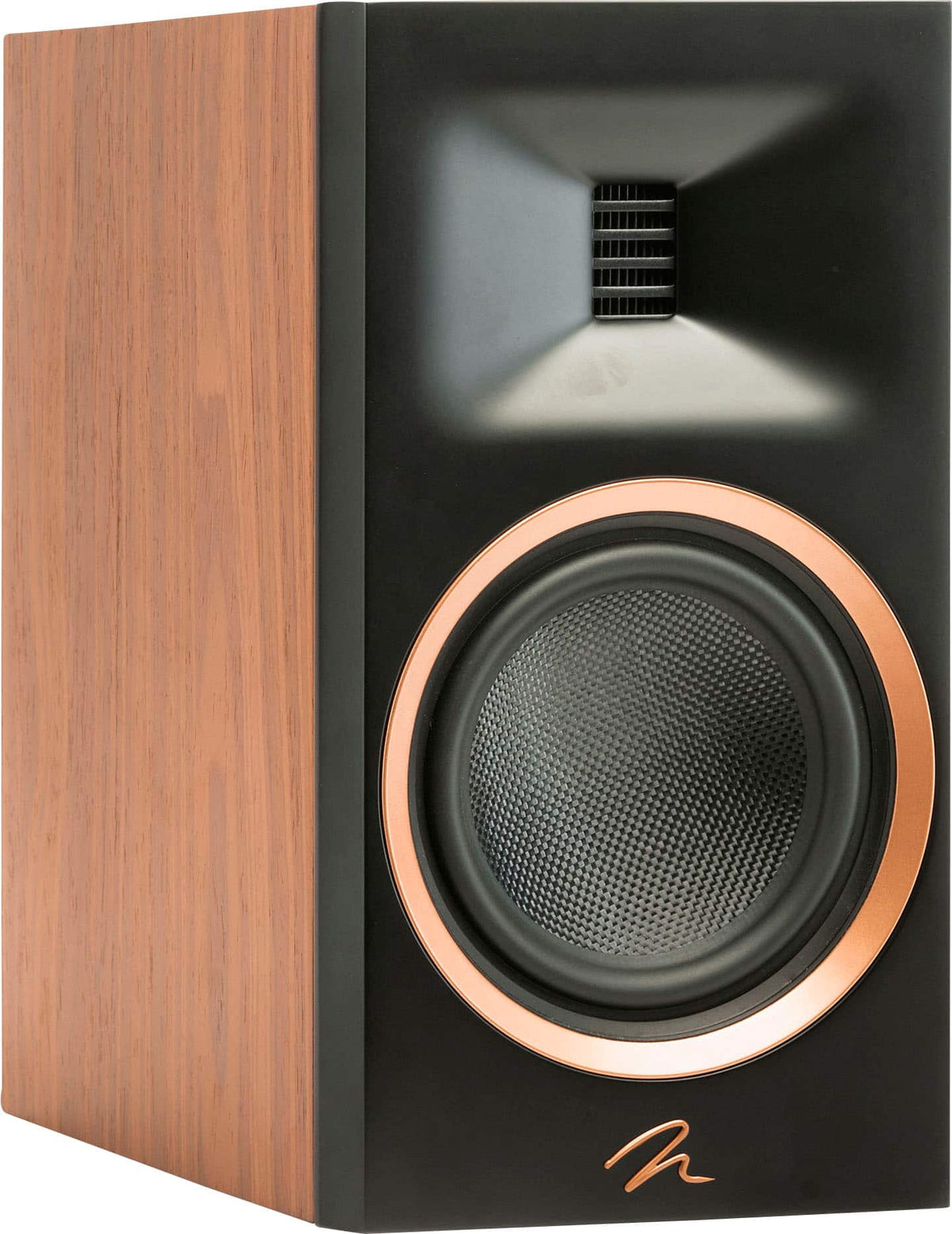 MartinLogan - Motion B10 2-Way Bookshelf Speaker with 5.5” Midbass Driver (Each) - Walnut