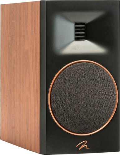 MartinLogan - Motion B10 2-Way Bookshelf Speaker with 5.5” Midbass Driver (Each) - Walnut