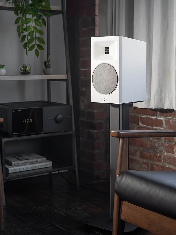 MartinLogan - Motion B10 2-Way Bookshelf Speaker with 5.5” Midbass Driver (Each) - Walnut