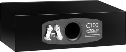 MartinLogan - Motion XT C100 2.5-Way Center-Channel with Dual 6.5” Midbass Drivers (Each) - Gloss Black