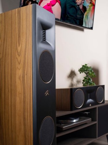 MartinLogan - Motion XT C100 2.5-Way Center-Channel with Dual 6.5” Midbass Drivers (Each) - Gloss Black