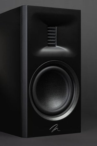 MartinLogan - Motion XT B100 2-Way Bookshelf Speaker with 6.5” Midbass Driver (Each) - Gloss Black
