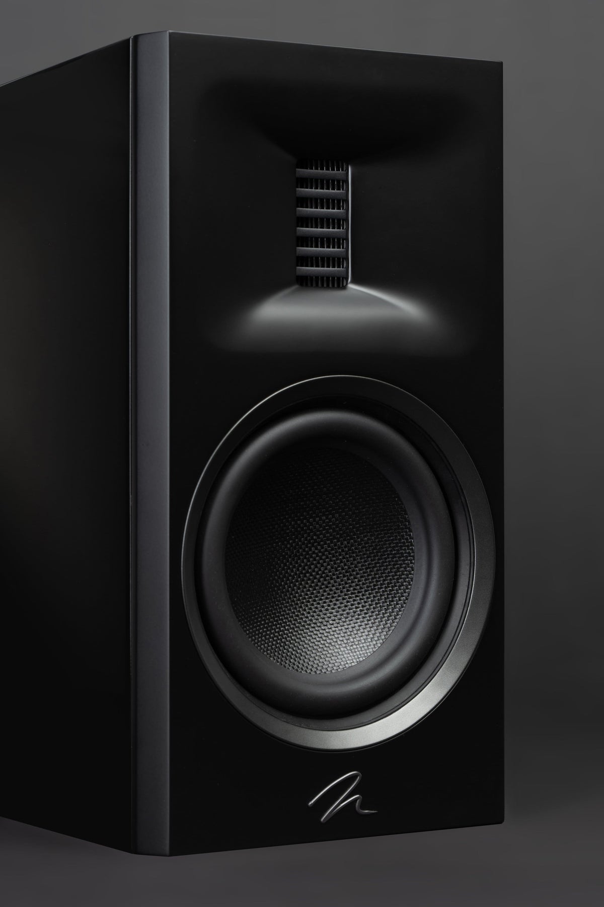 MartinLogan - Motion XT B100 2-Way Bookshelf Speaker with 6.5” Midbass Driver (Each) - Gloss Black