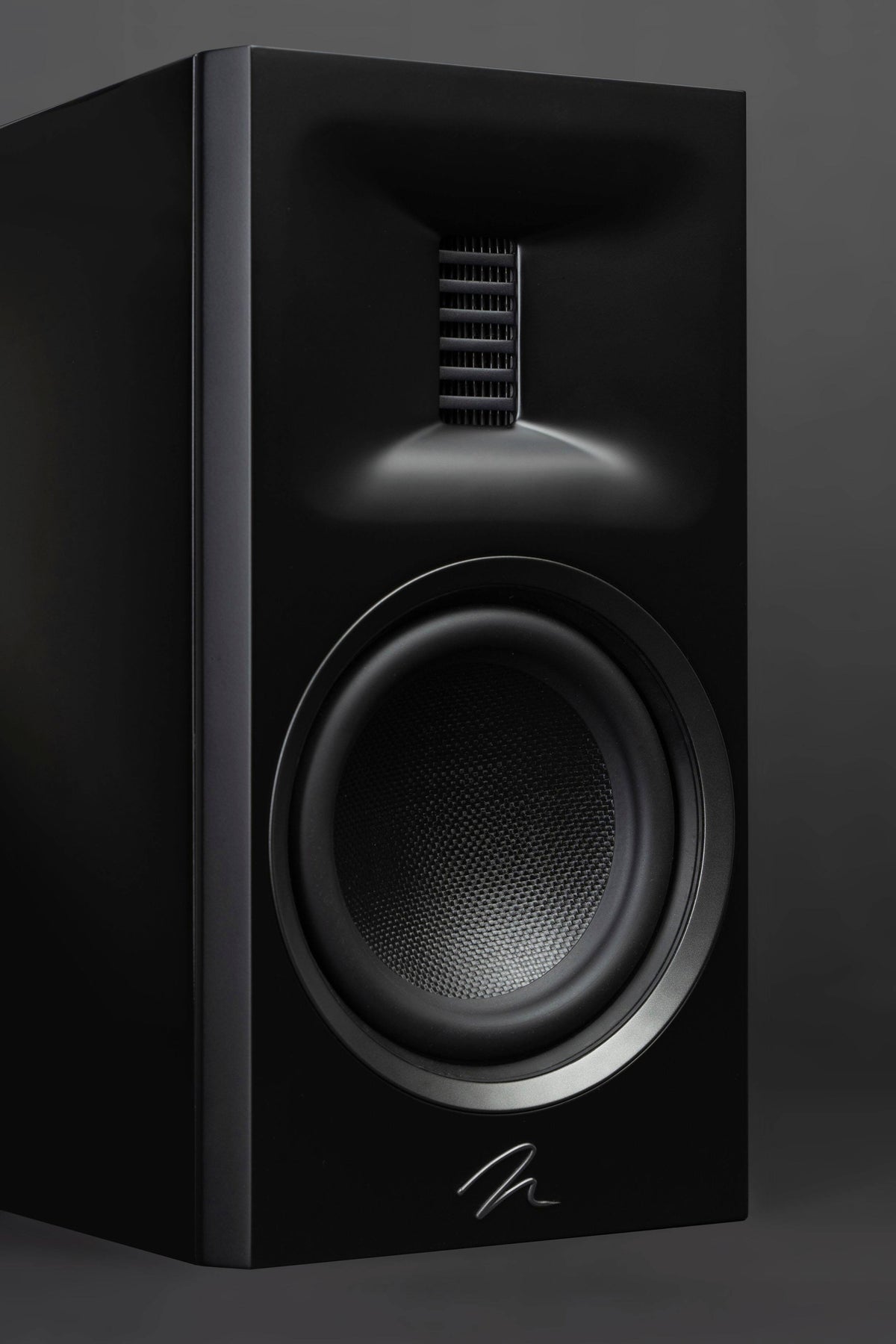 MartinLogan - Motion XT B100 2-Way Bookshelf Speaker with 6.5” Midbass Driver (Each) - Gloss Black