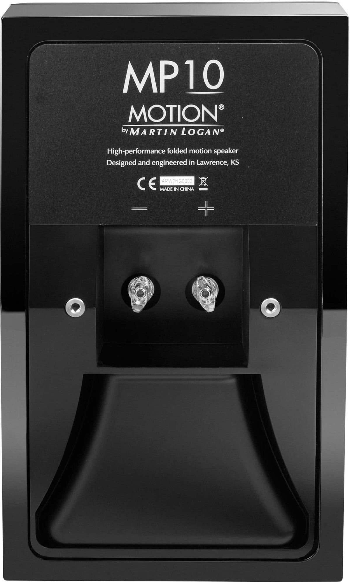 MartinLogan - Motion MP10 2-Way Multi-Purpose Speaker with 5.5” Midbass Driver (Each) - Gloss Black