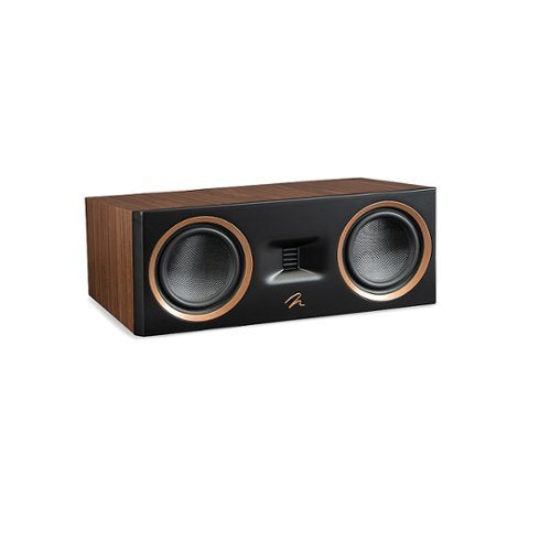 MartinLogan - Motion C10 2.5-Way Center-Channel with Dual 5.5” Midbass Drivers (Each) - Walnut