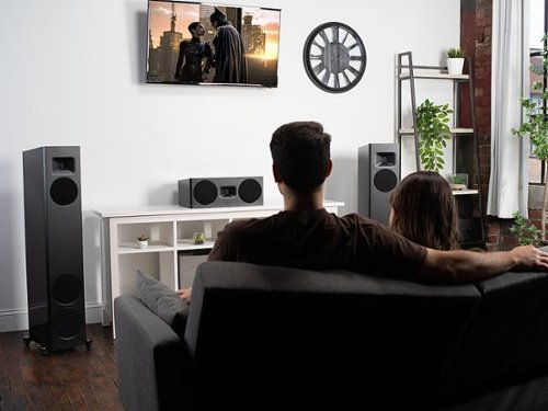 MartinLogan - Motion C10 2.5-Way Center-Channel with Dual 5.5” Midbass Drivers (Each) - Walnut