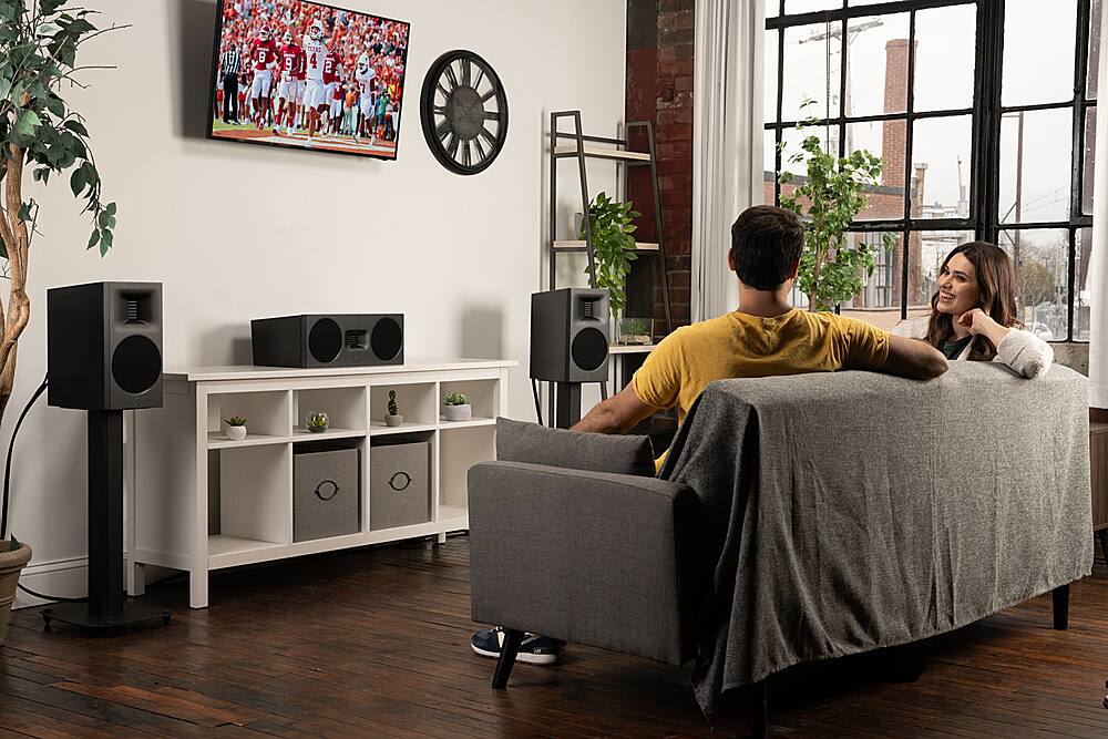 MartinLogan - Motion C10 2.5-Way Center-Channel with Dual 5.5” Midbass Drivers (Each) - Walnut
