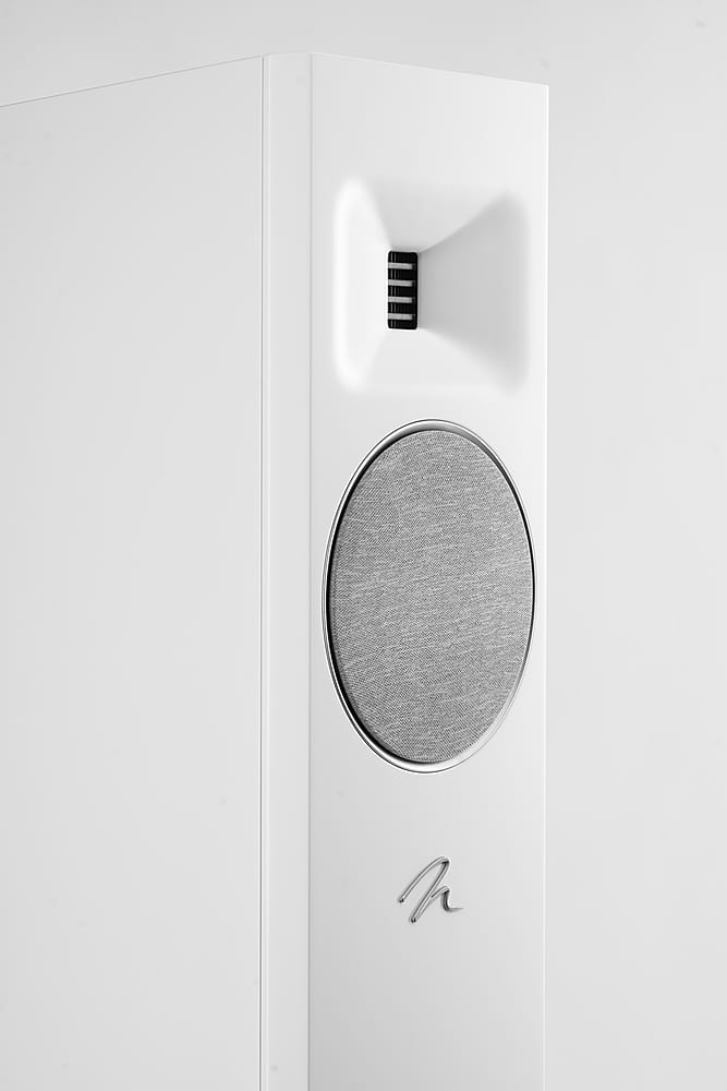 MartinLogan - Motion F20 3-Way Floorstanding Speaker with 5.5” Midrange and Dual 6.5” Bass Drivers (Each) - Satin White