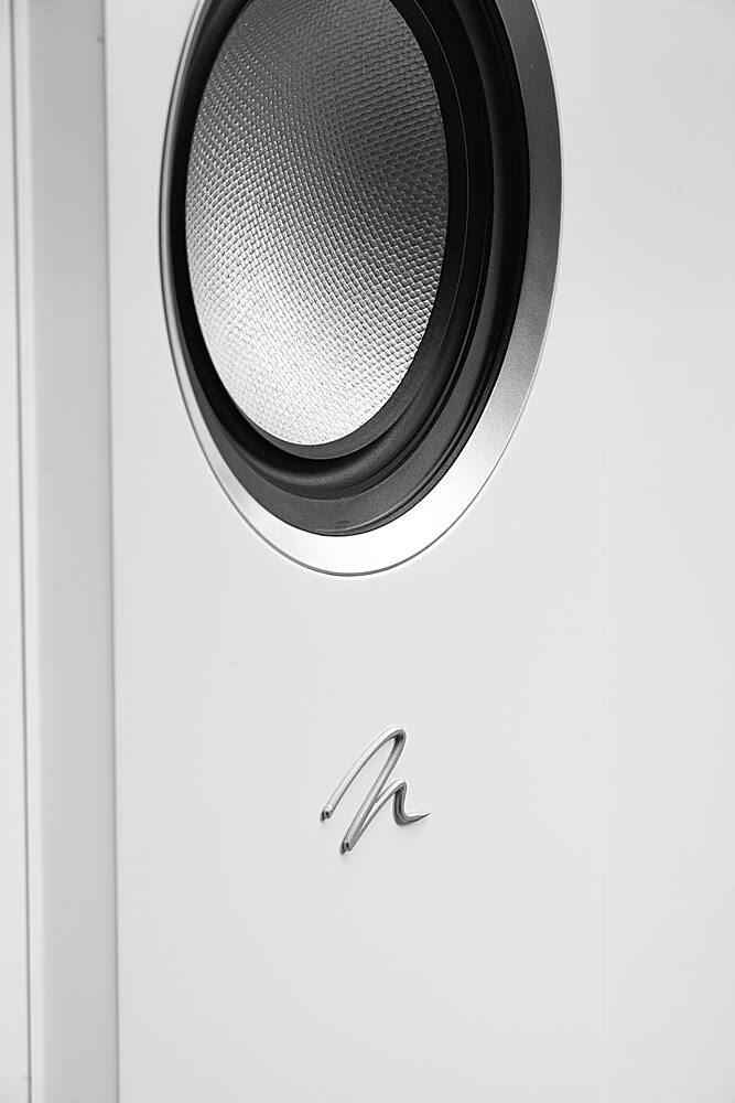 MartinLogan - Motion F20 3-Way Floorstanding Speaker with 5.5” Midrange and Dual 6.5” Bass Drivers (Each) - Satin White
