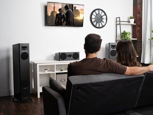 MartinLogan - Motion F20 3-Way Floorstanding Speaker with 5.5” Midrange and Dual 6.5” Bass Drivers (Each) - Satin White