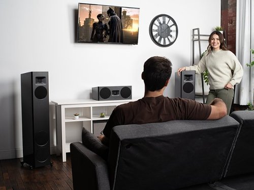MartinLogan - Motion F20 3-Way Floorstanding Speaker with 5.5” Midrange and Dual 6.5” Bass Drivers (Each) - Satin White