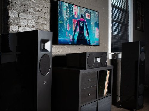 MartinLogan - Motion F20 3-Way Floorstanding Speaker with 5.5” Midrange and Dual 6.5” Bass Drivers (Each) - Satin White