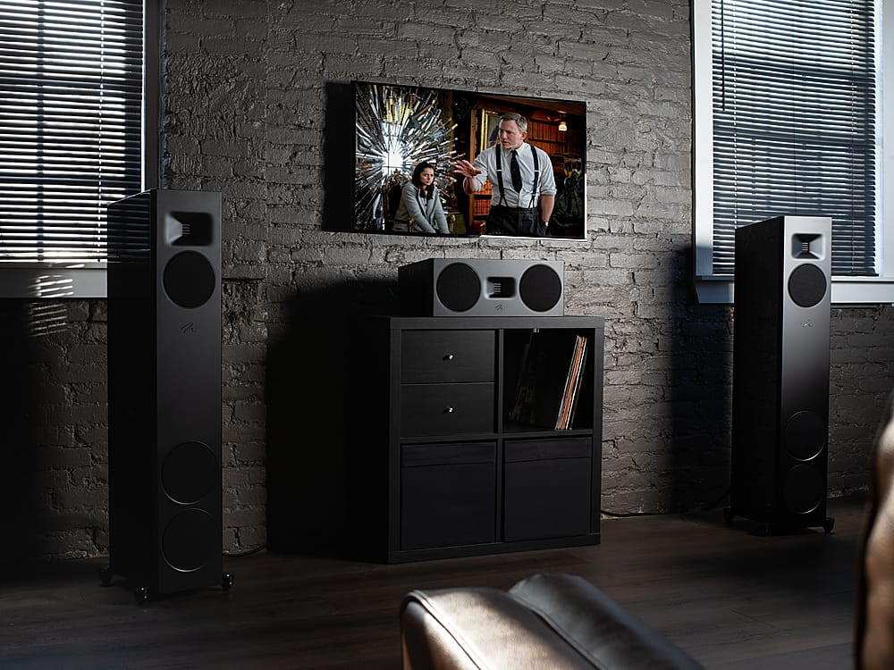 MartinLogan - Motion F20 3-Way Floorstanding Speaker with 5.5” Midrange and Dual 6.5” Bass Drivers (Each) - Satin White
