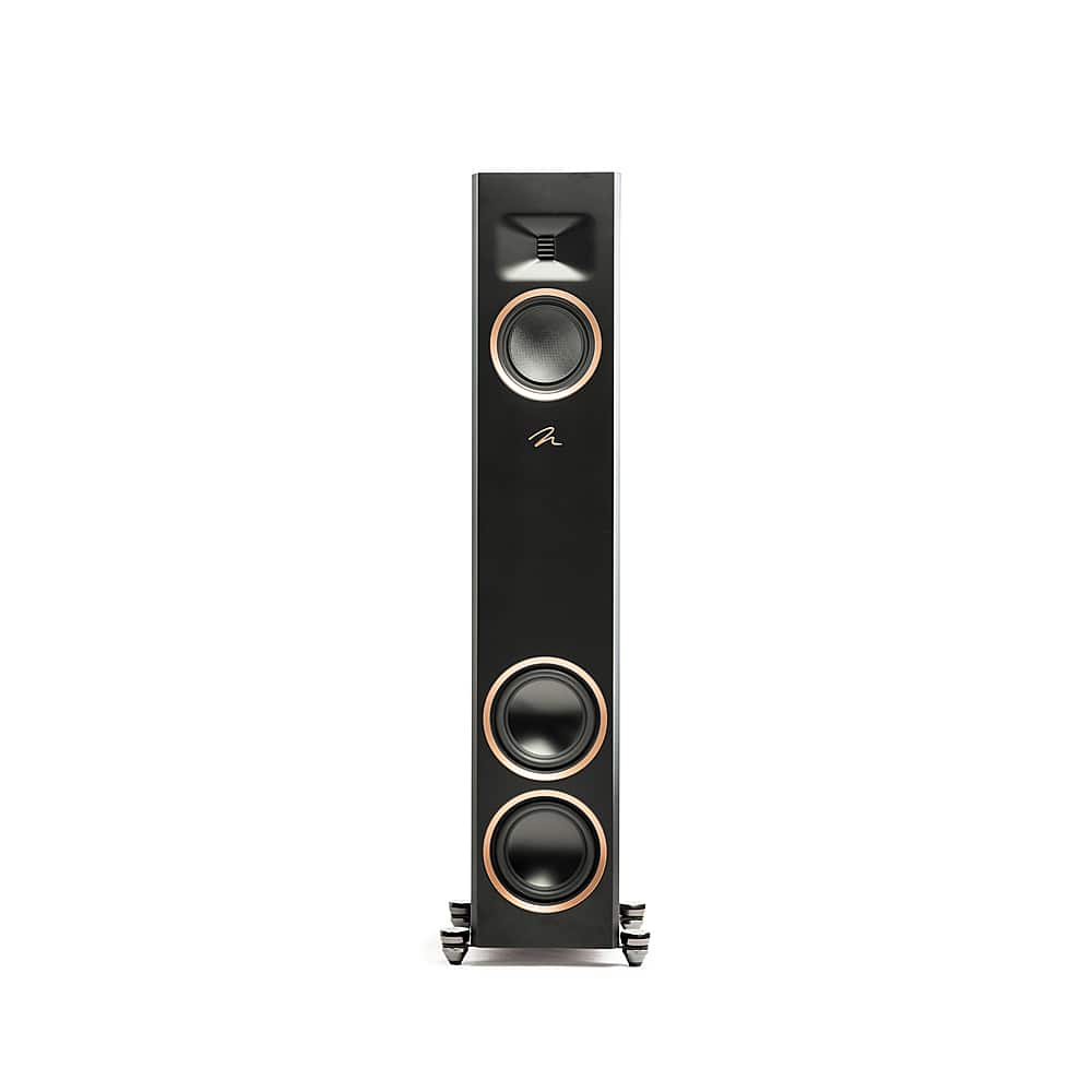 MartinLogan - Motion F20 3-Way Floorstanding Speaker with 5.5” Midrange and Dual 6.5” Bass Drivers (Each) - Walnut