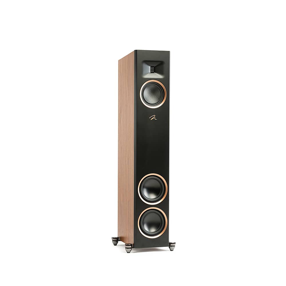 MartinLogan - Motion F20 3-Way Floorstanding Speaker with 5.5” Midrange and Dual 6.5” Bass Drivers (Each) - Walnut