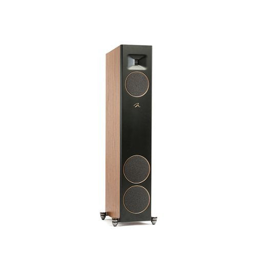 MartinLogan - Motion F20 3-Way Floorstanding Speaker with 5.5” Midrange and Dual 6.5” Bass Drivers (Each) - Walnut