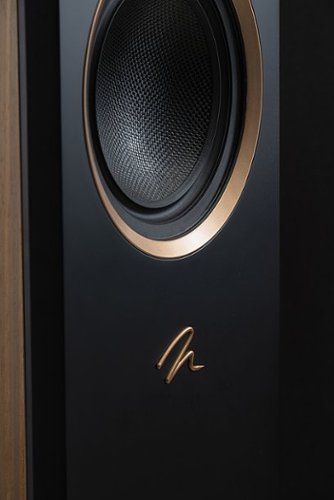 MartinLogan - Motion F20 3-Way Floorstanding Speaker with 5.5” Midrange and Dual 6.5” Bass Drivers (Each) - Walnut