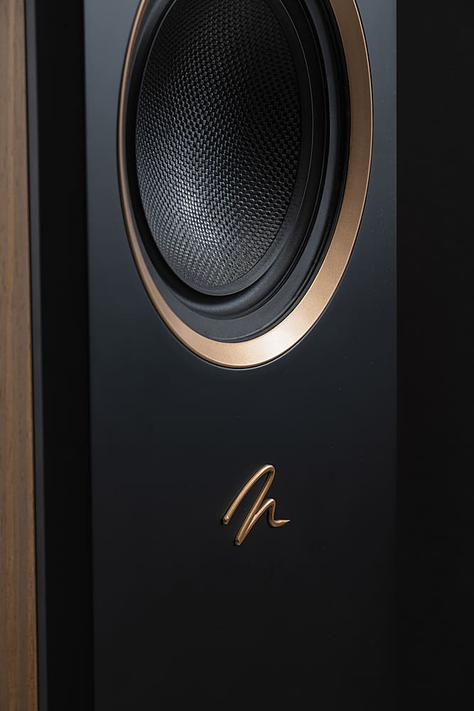 MartinLogan - Motion F20 3-Way Floorstanding Speaker with 5.5” Midrange and Dual 6.5” Bass Drivers (Each) - Walnut