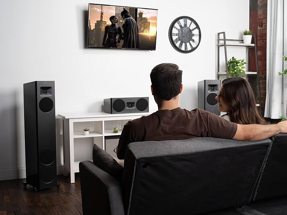 MartinLogan - Motion F20 3-Way Floorstanding Speaker with 5.5” Midrange and Dual 6.5” Bass Drivers (Each) - Walnut