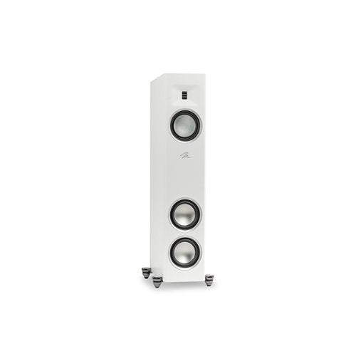 MartinLogan - Motion F10 3-Way Floorstanding Speaker with 5.5” Midrange and Dual 5.5” Bass Drivers (Each) - Satin White