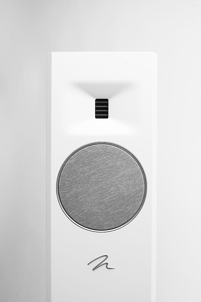 MartinLogan - Motion F10 3-Way Floorstanding Speaker with 5.5” Midrange and Dual 5.5” Bass Drivers (Each) - Satin White