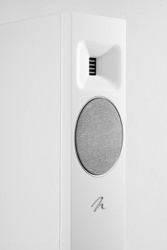 MartinLogan - Motion F10 3-Way Floorstanding Speaker with 5.5” Midrange and Dual 5.5” Bass Drivers (Each) - Satin White