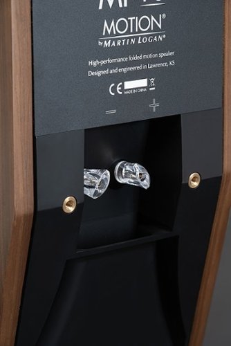 MartinLogan - Motion MP10 2-Way Multi-Purpose Speaker with 5.5” Midbass Driver (Each) - Walnut