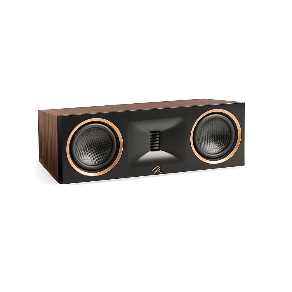 MartinLogan - Motion XT C100 2.5-Way Center-Channel with Dual 6.5” Midbass Drivers (Each) - Walnut