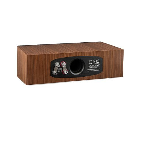 MartinLogan - Motion XT C100 2.5-Way Center-Channel with Dual 6.5” Midbass Drivers (Each) - Walnut