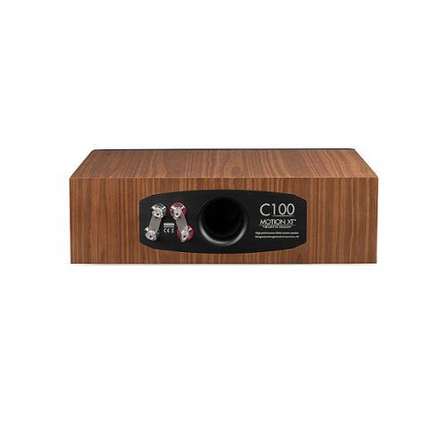 MartinLogan - Motion XT C100 2.5-Way Center-Channel with Dual 6.5” Midbass Drivers (Each) - Walnut