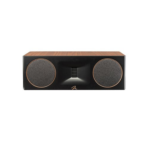 MartinLogan - Motion XT C100 2.5-Way Center-Channel with Dual 6.5” Midbass Drivers (Each) - Walnut
