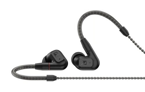 Sennheiser - IE 200 In-Ear Audiophile Headphones - Black