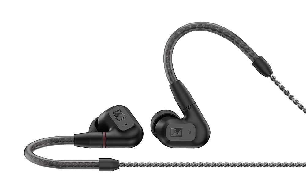Sennheiser - IE 200 In-Ear Audiophile Headphones - Black