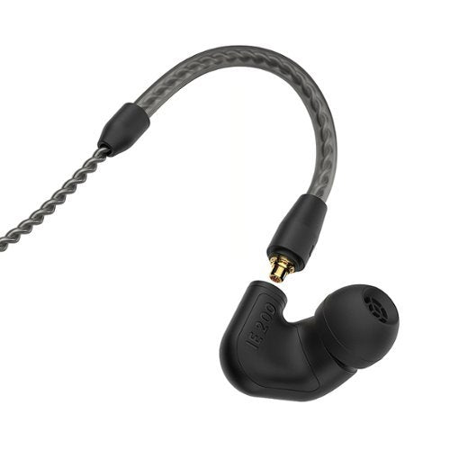 Sennheiser - IE 200 In-Ear Audiophile Headphones - Black