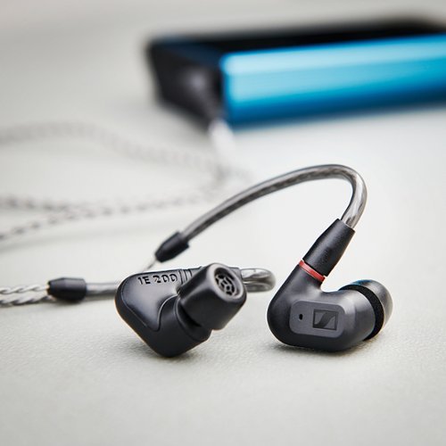 Sennheiser - IE 200 In-Ear Audiophile Headphones - Black
