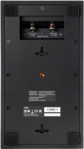 Definitive Technology - Dymension DM95 5.25" On-Wall Speakers (Pair) - Black