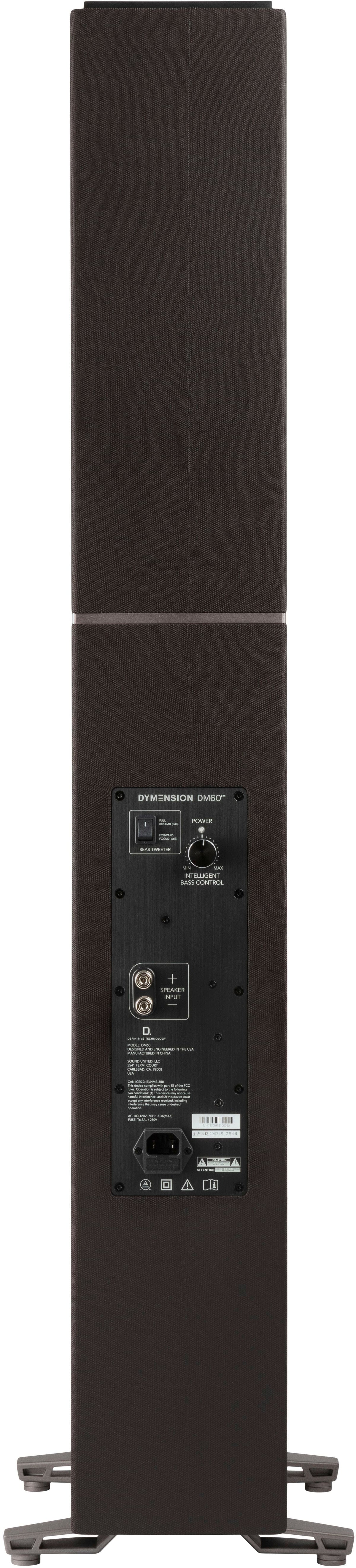 Definitive Technology - Dymension DM60 4.5" Mid-Size Tower Speaker (Each) - Black