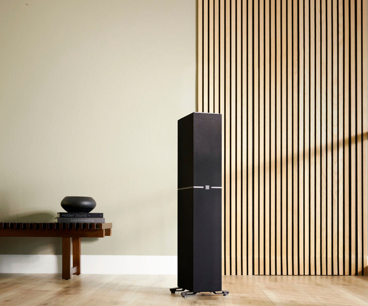 Definitive Technology - Dymension DM40 4.5” Slim Tower Speaker (Each) - Black