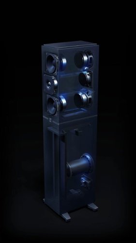 Definitive Technology - Dymension DM40 4.5” Slim Tower Speaker (Each) - Black