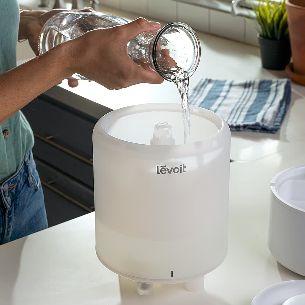 Levoit - Dual 200S .79 gallon Smart Top-Fill Humidifier - White