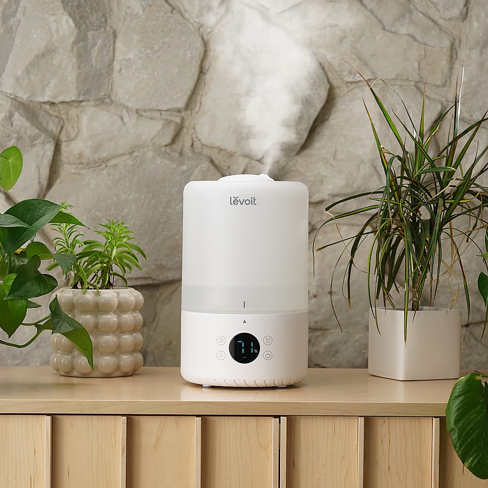 Levoit - Dual 200S .79 gallon Smart Top-Fill Humidifier - White