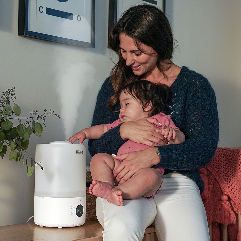 Levoit - Dual 200S .79 gallon Smart Top-Fill Humidifier - White