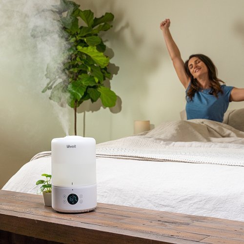 Levoit - Dual 200S .79 gallon Smart Top-Fill Humidifier - White