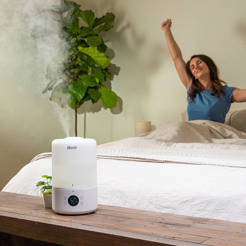 Levoit - Dual 200S .79 gallon Smart Top-Fill Humidifier - White