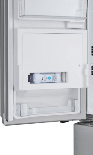 LG - 36-in Wide Counter-Depth MAX 25.5 Cu. Ft. French Door Smart Refrigerator with Mirror InstaView - Stainless Steel