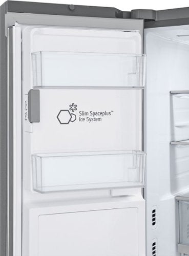 LG - 36-in Wide Counter-Depth MAX 25.5 Cu. Ft. French Door Smart Refrigerator with Mirror InstaView - Stainless Steel