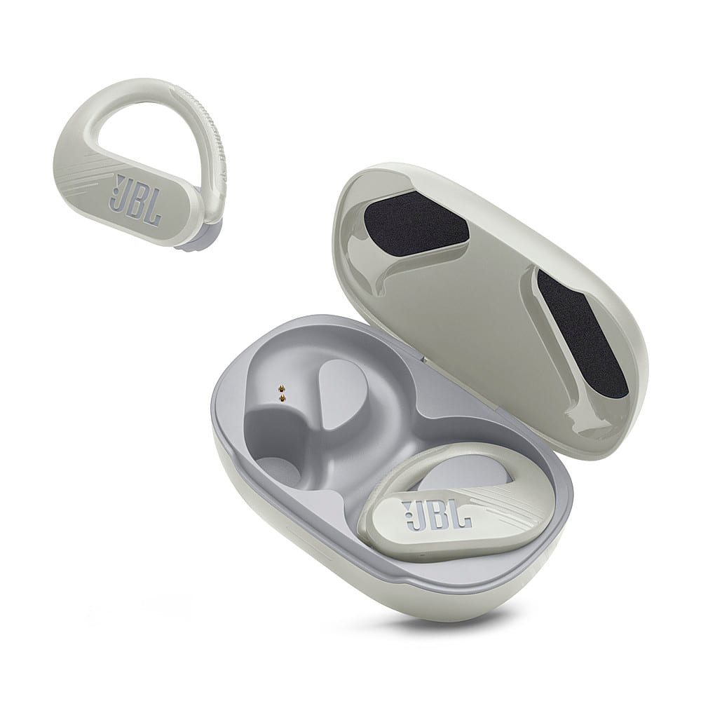 JBL - Endurance Peak 3 Dust and Waterproof True Wireless Active Earbuds - 2023 - White
